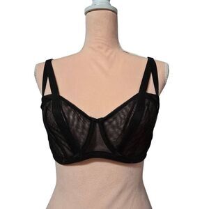 Victoria's Secret Very Sexy Sheer Mesh Strappy Balconette Bra